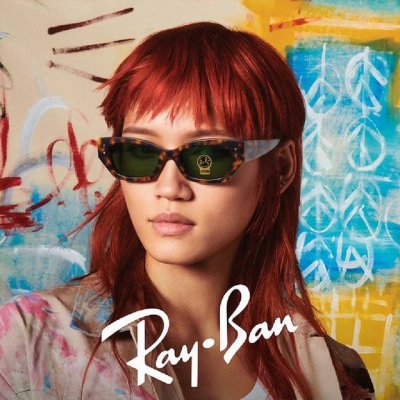 rayban雷朋异形板材太阳镜眼镜男女同款款墨镜 Rb4430 Size:52口22-145