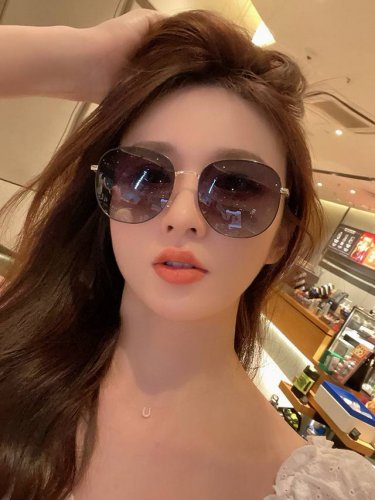 chanel 香奈儿 潮流爆款 时尚大框太阳镜 佩戴舒适 网红潮款墨镜 型号：Ch9819