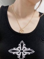 Dior 迪奥 中古 项链 专柜一致上新 精选原版一致 黄铜材质 甜美气质高雅。