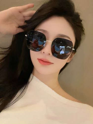 Gucci-偏光太阳镜 2025开春新款 潮流爆款 时尚圆框偏光太阳镜 高品质 佩戴舒适 网红潮款墨镜 女士高清偏光太阳镜 高品质Tr镜框 型号：G0642