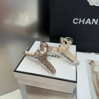 配包装盒 chanel 香奈儿 最新款小香抓夹 超级好看 名媛范儿十足 小仙女必备