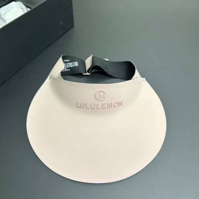 跑量 lululemon 新款 无痕一体防晒空顶帽 早上出门跑步 高尔夫必备 又轻又防晒
