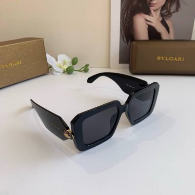 bvlgari 宝格丽 2025新款小红书大框修饰显瘦防紫外线太阳镜 男女同款墨镜