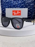 Ray Ban雷朋 2025新款矩形男女通用太阳镜 男士开车偏光镜片 Rb69009 Size:60口15-145