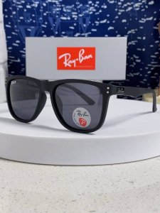 Ray Ban雷朋 2025新款矩形男女通用太阳镜 男士开车偏光镜片 Rb69009 Size:60口15-145