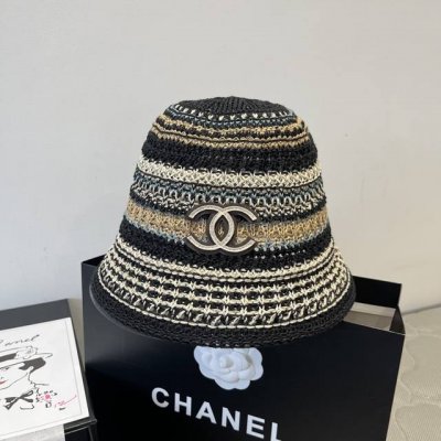 chanel香奈儿针织渔夫帽，头围57Cm