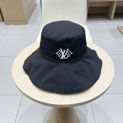 路易威登棒球帽 Louisvuitton2025款遮阳防晒盆帽女出游度假渔夫帽春秋季百搭显脸小太阳帽