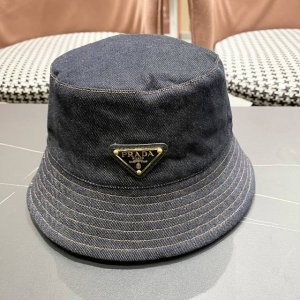 棒球帽 渔夫帽 prada 普拉达 新款原单棒球帽 1:1开模订制 原版牛津布料+头层牛皮 做工完美 质量超赞 纯棉内里