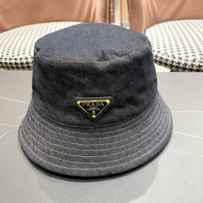 棒球帽 渔夫帽 prada 普拉达 新款原单棒球帽 1:1开模订制 原版牛津布料+头层牛皮 做工完美 质量超赞 纯棉内里