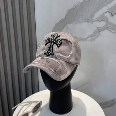 克罗心 25新款棒球帽，个性时尚经典十字架标志，休闲带点酷酷的感觉，中性款 男女同款！超好搭！ 头围:56-58Cm均可