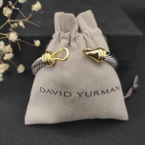 David Yurman 7Mm金色钩头手镯。建议适合佩戴的手围15-20Cm 编号Dysz-117