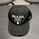 Prada普拉达 2024早春新款大牌款棒球帽，经典款男女通用