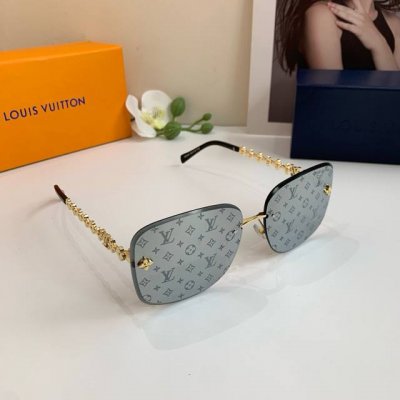 Lv 路易威登 时尚潮流男女方框太阳镜 网红同款墨镜 ！出游必备遮阳镜