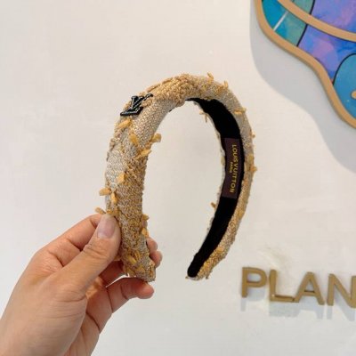 配包装 lv 路易威登 火爆新款韩版布艺格子发箍 时尚头箍 网红最新款来袭时尚百搭 女神必入