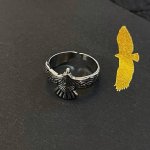 新品上架 Goro S高桥吾郎老鹰开口戒指 顶级版本 认准独家拍摄 主攻高端市场 绝对区别普通版本 图片产品细节与Zp一致 原版制作工艺 精工品质 纯手工打造