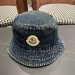 Moncler蒙口2025新款牛仔渔夫帽 经典流行款 质量超赞
