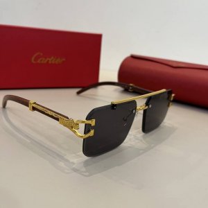 100￥ cartie*卡地亚 珍贵太阳眼镜金属材质 Pc镜腿十无框超轻电镀工艺精湛气质十足新款刚刚到货官网原版超高品质，超高档奢华的象征色