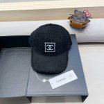 Chanel羊羔绒棒球帽子女韩版刺绣R字母秋冬季毛绒保暖显脸小大檐鸭舌帽