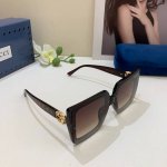 gucci古奇 2025新款男女太阳镜 大框男女眼镜 修饰脸型 复古有韵味开车出行必备墨镜