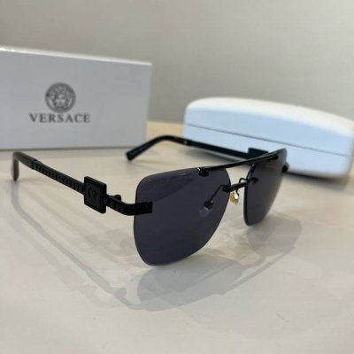 versace范思哲欧美风时尚太阳镜 男女偏光镜 男款遮阳镜 修饰脸型的好搭档