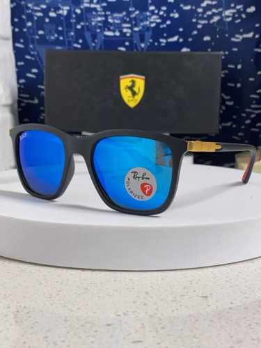 Rayban雷朋太阳眼镜法拉利联名款方形墨镜Rb4433M Size:54口20-145