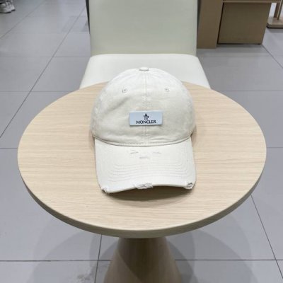 春夏新款 蒙口Moncler棒球帽，年轻时尚潮人穿搭色系，视觉效果超强，立体字母，好看有质感！