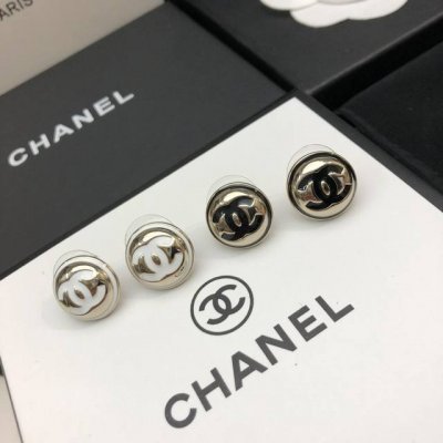 chanel 香奈儿耳环 原单品质C C滴油耳钉 首饰推荐高质量小香风耳环 简约百搭单品 低调极简风格 时髦洋气