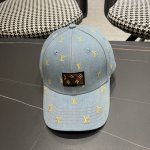 Louivuittonlv2024新款专柜新款路易威登家刺绣棒球帽，简单大方 男女通用遮阳帽，男女通用