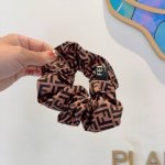 配包装 fendi 芬迪 进口大肠圈 双F真丝皮筋 名媛发绳头绳百搭款 细节全部实拍 特制面料非常显质感