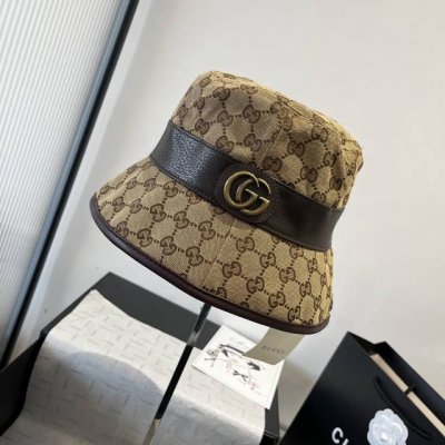gucci古奇原单渔夫帽 头围57Cm