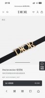 迪奥 新款一线大牌都爱的Dior 迪奥 新品项链 金属质感逆袭版字母潮范儿抢风头 完全胜任现代年轻人街拍 度假时尚搭成为夏日最炙手的时髦单品...