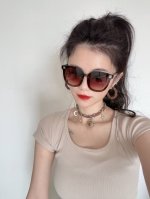 Chanel大框太阳镜墨镜 经典的方框设计，不挑脸型，无论搭配大衣还是连衣裙都非常显气质偏光镜片预防紫外线 型号：Ch3620