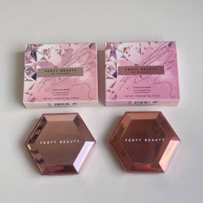 高端品质 蕾哈娜钻石高光8G 色号 how Many Carats#钻光万丈 rose Rave#气泡玫瑰
