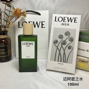 专柜品质 罗意威 迈阿密之水 Loewe Agua Miami, 2018 新款彩虹香水100Ml 香调 水生馥奇香调 前调 蜜橘 苦橙 柠檬 中调 橙花油 铃