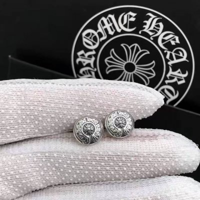 克罗心十字架原装耳堵耳钉男女朋克马蹄印复古泰银耳钉