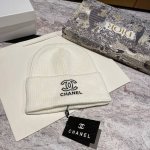 跑量 Chanel秋冬新款冷帽针织帽 超级软弹力超级大，非常保暖，凹造型绝了！