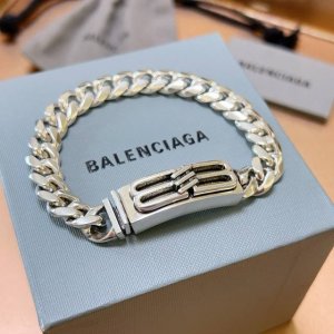 原单货新品 巴黎世家 Balenciaga手链专柜一致巴黎世家手链 男士火爆款出货 设计独特 前卫 男女必备！码数18。20。22。24Cm
