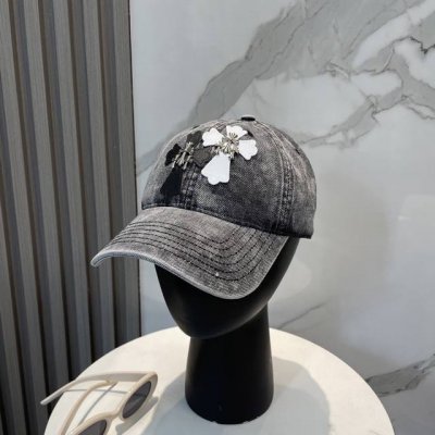 克罗心 25新款棒球帽，个性时尚经典十字架标志，休闲带点酷酷的感觉，中性款 男女同款！超好搭！ 头围:56-58Cm均可