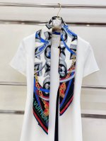 16姆米 单面 真心赞驴家新款 L饰带图案90 Ultimate Monogram 方巾以摩登格调重释路易威登的经典元素：Giant Monogram 图案抢占