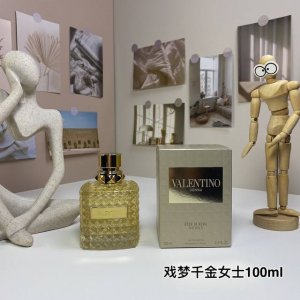高品质/160 华伦天奴罗马女士戏梦千金浓香水100Ml valentino Donna Born In Roma The Gold, 2024 品牌：华伦天奴