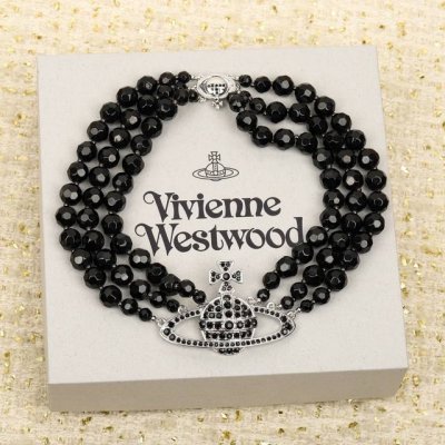我们出品 Z4890，量大咨询客服 薇薇安三层黑珠土星Choker 重磅推荐，一定要整套入，项链总长度35Cm，只做一个尺寸，闭眼入准没错！纯粹王冠球是经典的象