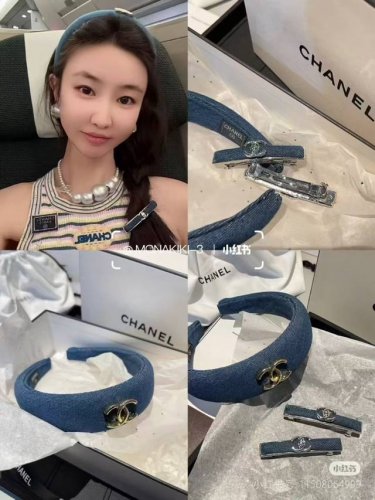Chanel香奈儿原单牛仔发箍