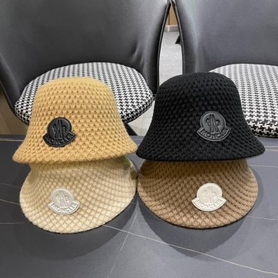 Moncler蒙口2024秋新款高品质秋冬渔夫毛线帽超仙，超火爆质感很赞，出街超好搭配！时尚潮流！快快入手哦！ 高颜值高品质体验