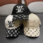 Louivuittonlv 2024专柜新款路易威登家刺绣棒球帽，简单大方 男女通用遮阳帽，