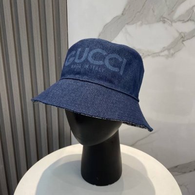 gucci古奇 2025专柜新款简约双面渔夫帽很潮 休闲运动款 经典制作 超级好搭衣服