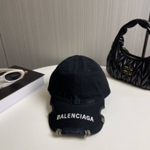 巴黎世家棒球帽Balenciaga刺绣雅痞棒球帽原单棒球帽质量非常棒休闲时尚百搭款男女同款