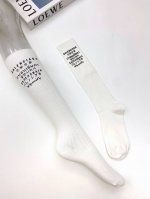 配包装 一盒一双 Balenciaga 巴黎世家 立体硅胶经典字母 长筒袜 小腿袜双针针织材质，超完美结合，款式经典，专柜同步发售，Ins爆火小单品，潮人必备，