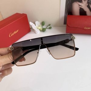 Cartier新款卡地亚高端方框眼镜 时尚帅气潮流墨镜户外驾驶旅游太阳镜！