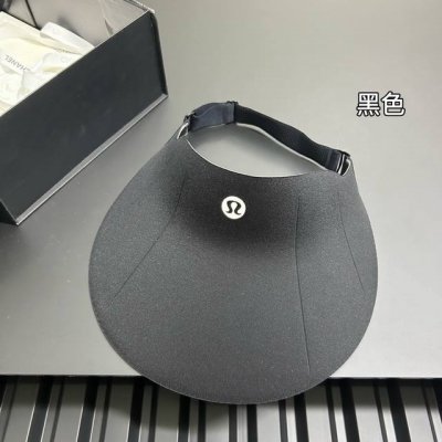 跑量 Lululemon～新款 无痕一体防晒空顶帽，早上出门跑步♀，高尔夫必备，又轻又防晒