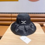 Celine 塞琳 新款度假风蝴蝶结大沿彩胶遮阳渔夫帽 大牌款超好搭配 赶紧入手